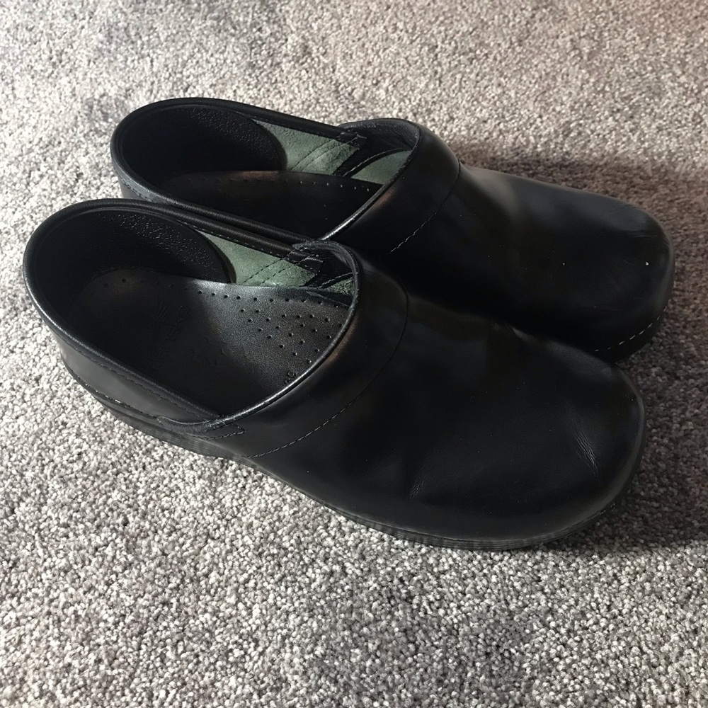 Dansko Professional Clogs leather black